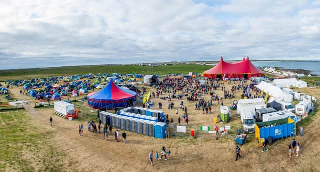 The Tiree Music Festival is said to have generated £6 million for the economy of the island since it was launched in 2020. Picture: Alan Peebles.