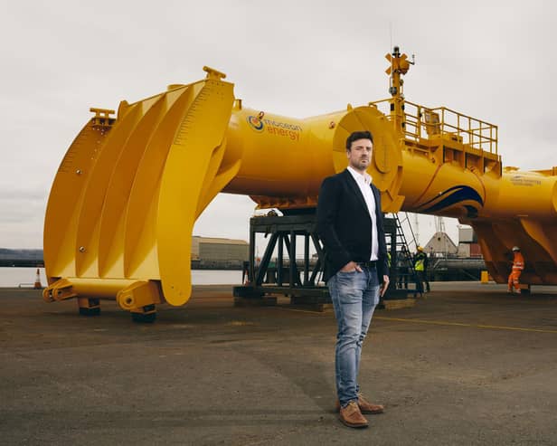 Cameron McNatt, co-founder and MD of Mocean, who brands the firm's latest funding a 'major milestone'. Picture: Peter Dibdin.