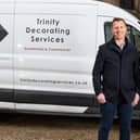 Trinity Decorating Services joint MDs Mark Ivinson and Jonny Blurton.