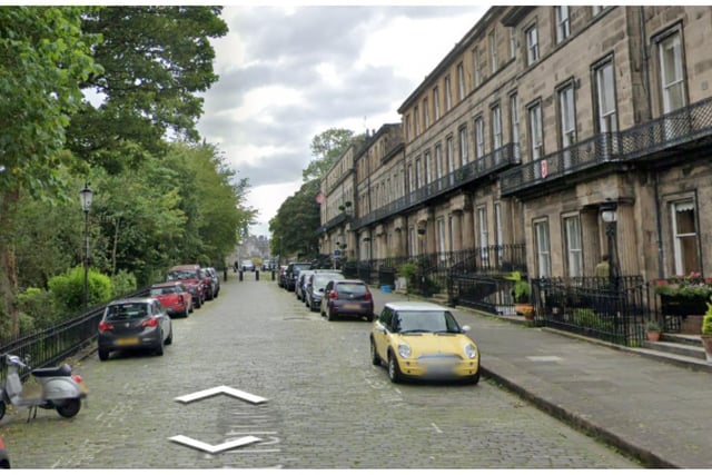 Edinburgh's stunning Regent Terrace is the 4th most expensive street in Scotland to buy a house, according to the Bank of Scotland.
