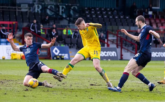 Kevin Nisbet was back aomngst the goals for Hibs - his first since January