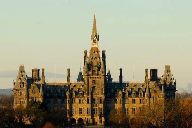 Fettes College, one of Scotland's boarding schools.