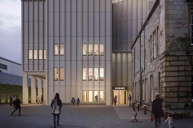 The new Dunard Centre concert hall will be created between St Andrew Square and the St James Quarter.