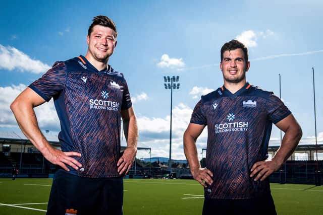 Grant Gilchrist, left, and Stuart McInally have joined the Edinburgh touring party in South Africa