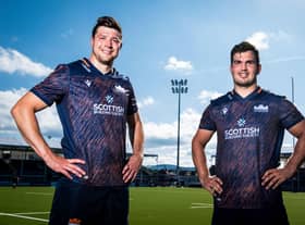 Grant Gilchrist, left, and Stuart McInally have joined the Edinburgh touring party in South Africa