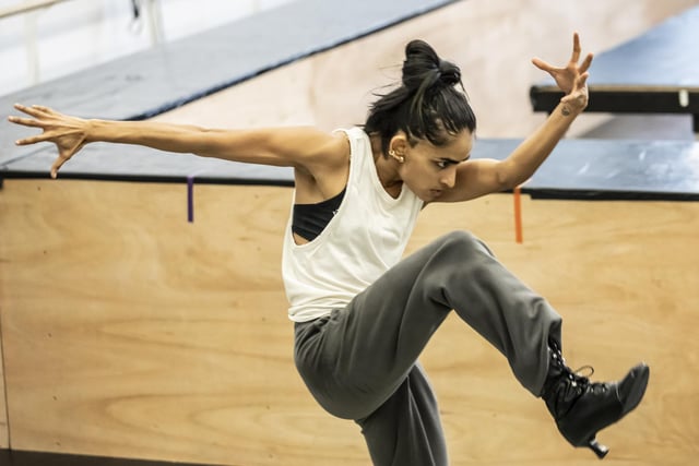 Aishwarya Raut in rehersals for Peaky Blinders: The Redemption of Thomas Shelby, which will have its world premiere at co-producing partner venue Birmingham Hippodrome on 27 September, before embarking on a UK tour in 2023, which includes a visit to Edinburgh's Festival Theatre.