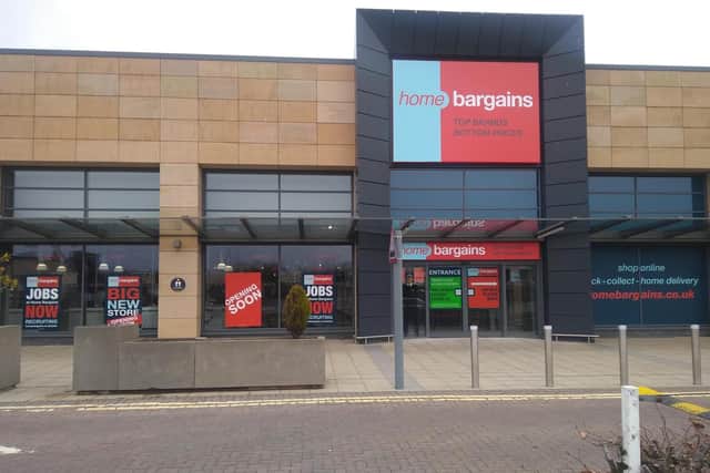 Home Bargains Hermiston Gait Retail, Edinburgh.