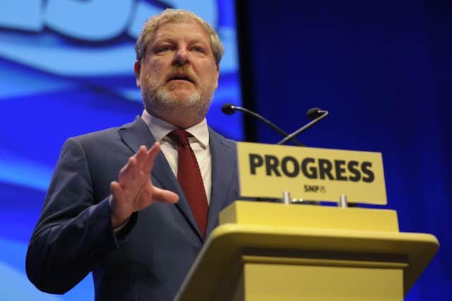 Angus Robertson, who set up Progress Scotland, said: “Public opinion is overwhelmingly in favour of Scotland deciding its own relationship with the European Union. (Photo credit should read ANDY BUCHANAN/AFP via Getty Images)