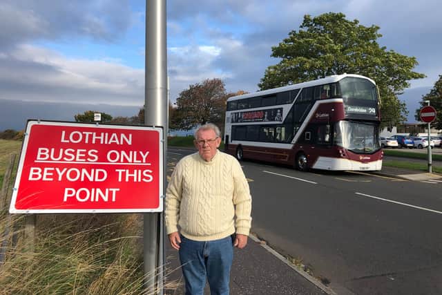 Ronnie Scotland says he is fed up with the council over the road closure