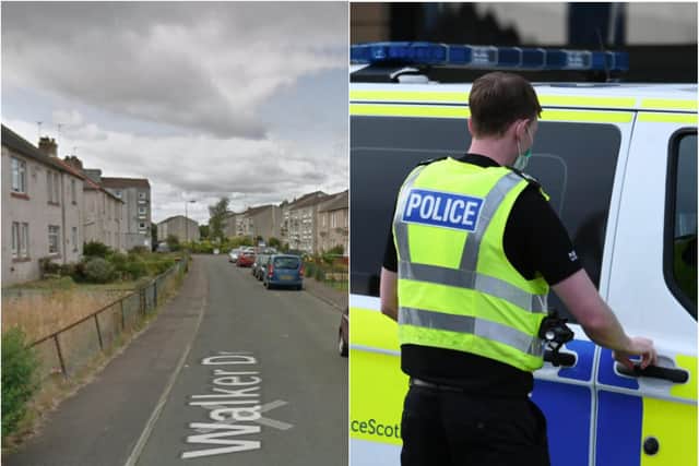 Walker Drive: Two men hospitalised then arrested after a disturbance on South Queensferry street