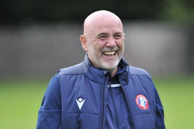 Spartans manager Dougie Samuel wants to build a more solid foundation at the back for next season. Picture: Mark Brown