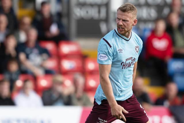 Stephen Kingsley is keen to stay at Hearts. (Photo by Craig Foy / SNS Group)