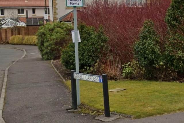 The break-in took place on Wednesday, between 3pm and 4pm, at a house in Birrell Gardens, Livingston.