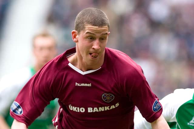Calum Elliot helped Hearts to the Scottish Cup final in 2006.