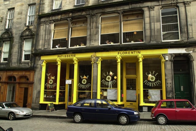 Cafe Florentin was formerly located at St Giles Street in the Old Town. The Edinburgh institution now has a patisserie in Stockbridge and a cafe in Polwarth.