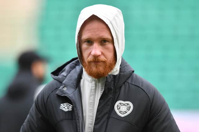 Hearts striker Liam Boyce missed most of last season with a knee injury. Picture: SNS