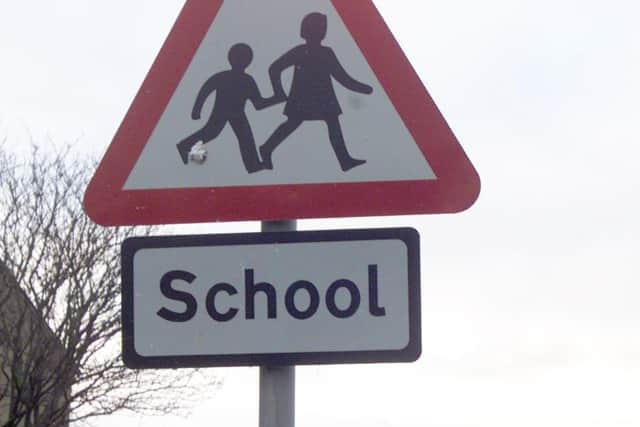 School warning signs have not yet been installed at the new Victoria Primary.