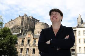 Ruth Davidson won a surprise victory in Edinburgh Central in 2016       Pic: Andrew Milligan/PA Wire