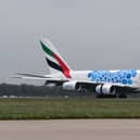 Emirates plans to resume daily Glasgow flights with an Airbus A380 from 1 July. Picture: Mark Runnacles.
