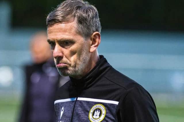 Edinburgh City manager Gary Naysmith was disappointed with his team's performance