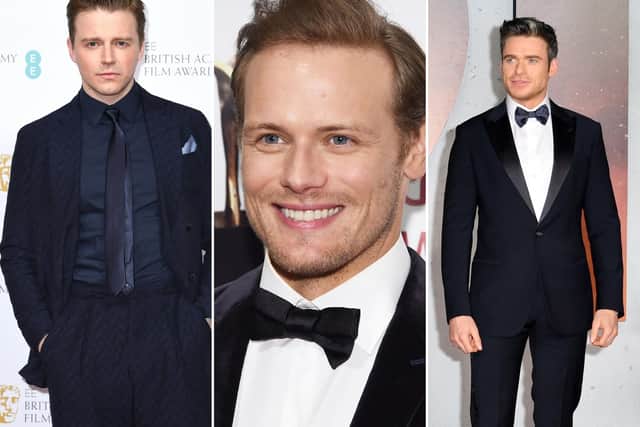 Scottish actors Jack Lowden, Sam Heughan and Richard Madden are also among the actors tipped to be the next James Bond. (Image credit: Getty Images/Canva Pro)