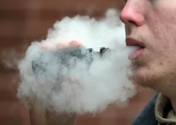ASH Scotland are particularly concerned about the rising number of adolescents who vape