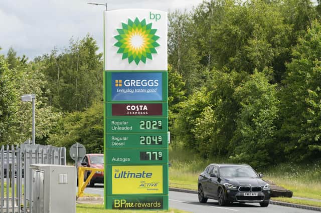 The average cost of filling a typical family car with petrol could exceed £100