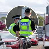 Police called to disturbance involving Lothian Bus in the Clermiston area of Edinburgh.