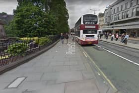 The racist attack happened in the early hours of Tuesday, December 22 on Princes Street (Photo: Google Maps).