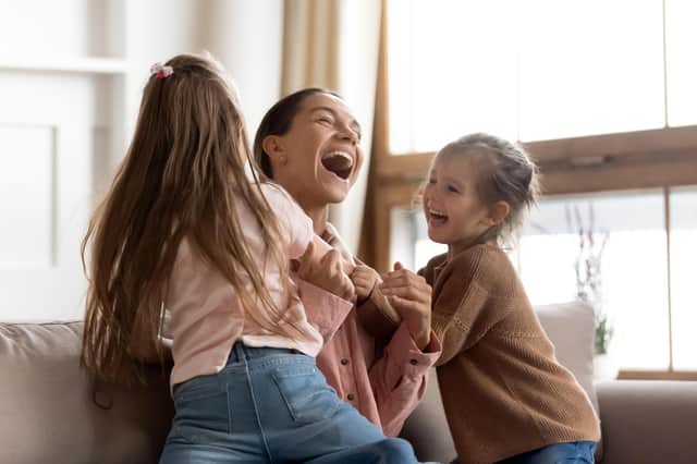 Talking about children's feelings is a good way to help them cope with lockdown, says Hayley Matthews (Picture: Getty Images/iStockphoto)