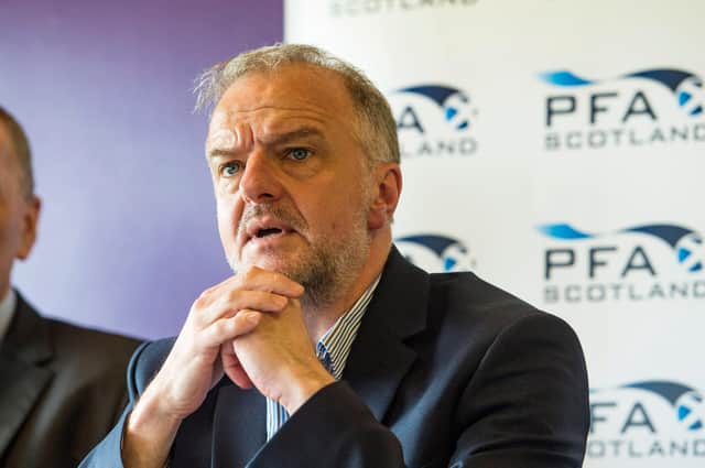 PFA Scotland chief executive Fraser Wishart is backing the study