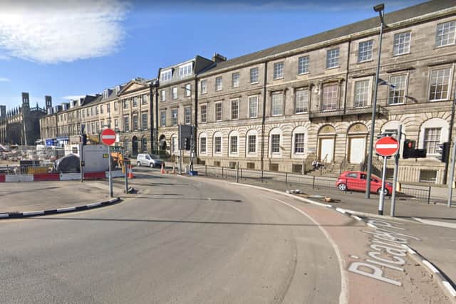 Edinburgh Councillors have discussed plans for a redesign of Picardy Place.