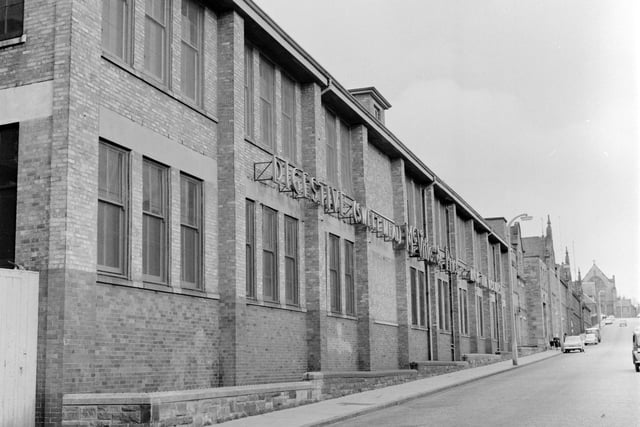 McVities Bakeries on Robertson Avenue in 1967. The building stood there for many years before being demolished in the 2000s to make way for new homes.