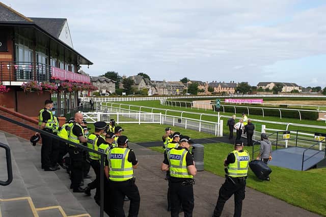 Police in attendance at the event (Photo: Police Scotland).