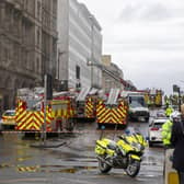 A Scottish Fire and Rescue Service spokesperson said: "We were alerted at 11.29am on Monday, January 23 to reports of a building fire at Rose Street, Edinburgh. Operations Control immediately mobilised two appliances to the scene and on arrival firefighters found a building well alight. A further eight appliances, including a high reach, were mobilised and crews remain on scene as they work to extinguish the fire."No casualties have been reported"