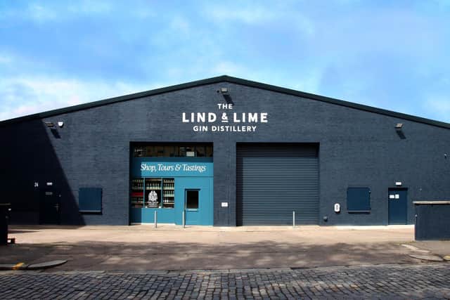 The Lind & Lime Gin distillery has opened at the former Sports Warehouse site in Leith.