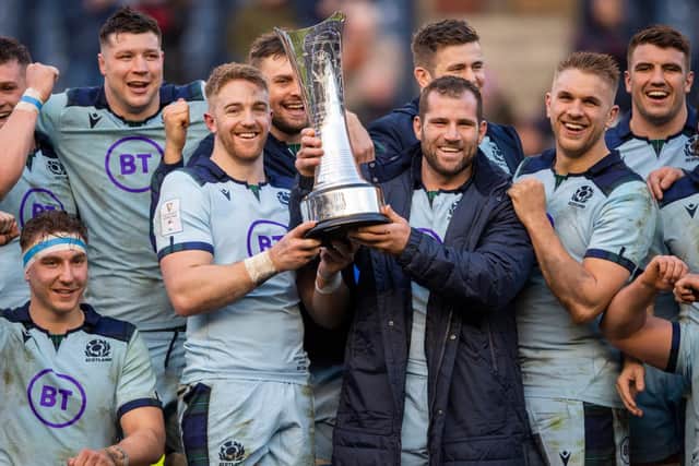 Scotland have not played since beating France in March to get their hands on the Auld Alliance trophy. Picture: Ross Parker/SNS