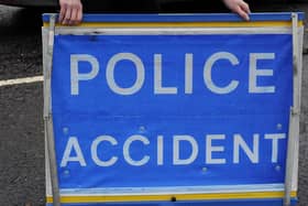 Police closed both lanes of the northbound M90 as a result of the crash, which saw four children taken to hospital.
