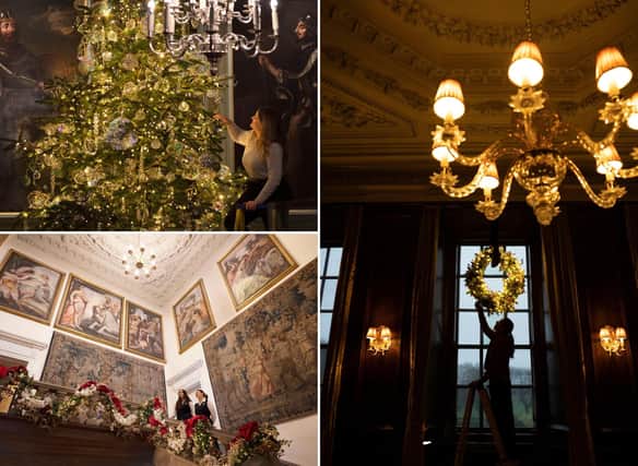 Christmas display opens at the Palace of Holyroodhouse in Edinburgh