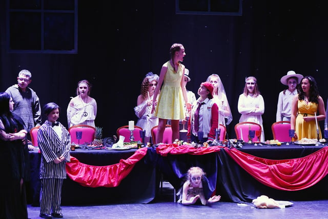 Project Theatre performed The Addams Family at Falkirk Town Hall on October 1 and 2 - the first live shows at the venue since the start of the Covid pandemic.