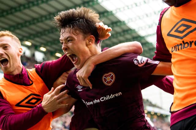 Aaron Hickey has been a big hit in what was a miserable season for Hearts.