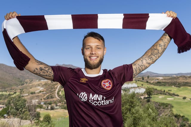 The new signing's set piece and attacking abilities should see him get the nod in a game Hearts are expected to win.