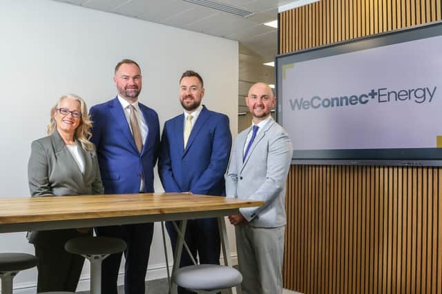 Rebrand for Edinburgh company with a global reach in the energy sector – WeConnect Energy. Submitted picture
