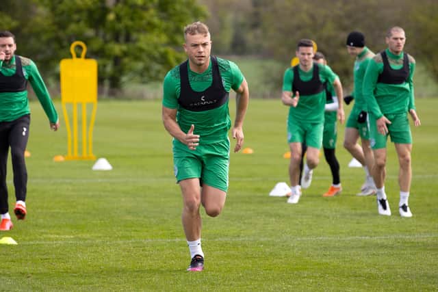 Hibs defender Ryan Porteous has reportedly been identified as a possible target by Turkish side Galatasaray. Photo by Alan Harvey / SNS Group