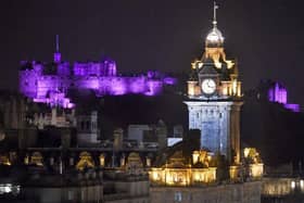 Edinburgh Castle will be lit up purple on Friday to raise awareness of epilepsy.