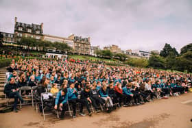 The Edinburgh International Festival will be staging a two-day free opening event in Princes Street Gardens. Picture: Ryan Buchanan