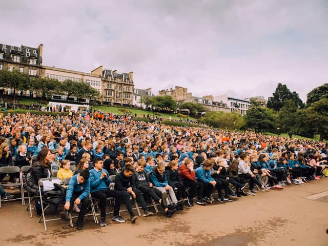 The Edinburgh International Festival will be staging a two-day free opening event in Princes Street Gardens. Picture: Ryan Buchanan