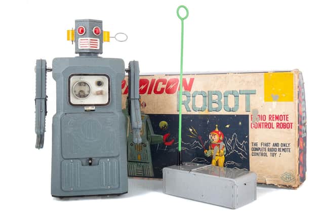 The first-edition robot is sought after by collectors