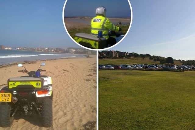Police in East Lothian have warned locals against breaking social distancing rules this weekend, as temperatures in the region are set to reach the high 20s.