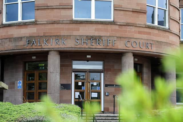 Thomas Murphy, of Banknock, was fined at Falkirk Sheriff Court last Thursday after he threatened neighbours and police. Picture: Michael Gillen.
